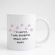 Κεραμική Κούπα I'm Sorry I Was Thinking About Cats Again – Πρωτότυπα δώρα για λάτρεις ζώων