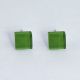 Χειροποίητα Πράσινα Σκουλαρίκια από Γυαλί