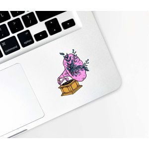 Αυτοκόλλητο Βινυλίου Πικάπ για Λάπτοπ & Τετράδια